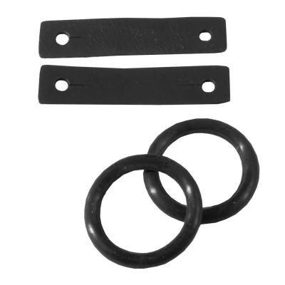 Abbildung von Horka Gummi Ring/Lederschlaufen Sicherheitssteigbügel Schw