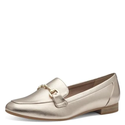 Abbildung von Marco Tozzi Slipper, Damen, Größe: 39, Platinum Kunststoff