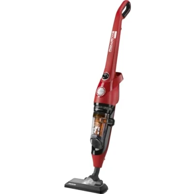 Abbildung von Rowenta Powerline Extreme Cyclonic Staubsauger mit Kabel und ohne Beutel, Zyklon Technologie, Leistung 750 W, Fassungsvermögen 0,9 l, Rot, RH8133