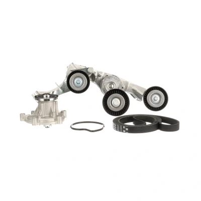 Abbildung von GATES KP15PK1745 Wasserpumpe + Keilrippenriemensatz mit ThermalPro MERCEDES BENZ: A Class