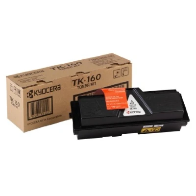 Abbildung von Kyocera TK 160 Original Toner Schwarz 1T02LY0NLC. Drucker kompatibel für ECOSYS P2035dn, FS 1120D. 2.500 Seiten