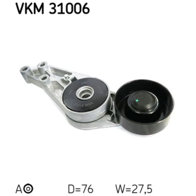 Abbildung von SKF VKM 31006 Spannrolle AUDI: A4 B5 Avant, A6 C6 B6 SEAT: Exeo ST