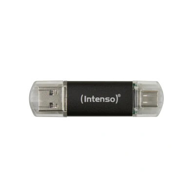 Abbildung von Intenso Twist Line 64 GB, Dual USB Stick 3.2 Gen 1x1, C und A, 70MB/s, Anthrazit