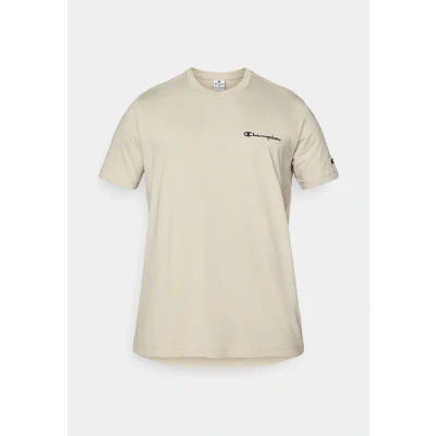 Abbildung von Champion Icons Contrast Crewneck Tshirt basic, Herren, Größe: Medium, Beige