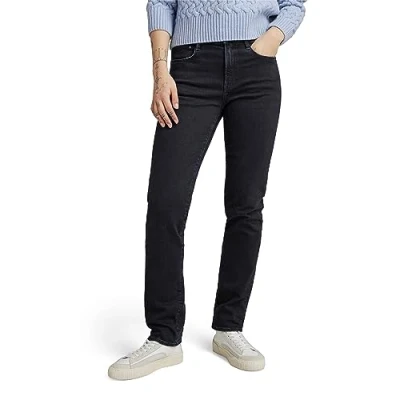Abbildung von G Star ACE 2 0 Jeans Straight Leg, Damen, Größe: 32x30, Worn in midnight blue od
