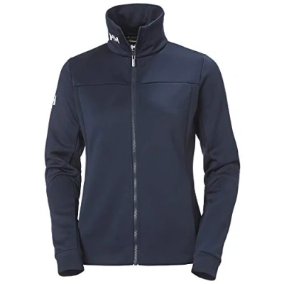 Abbildung von Helly Hansen Damen W Crew Fleece Jacket Jacke, Marineblau, XL