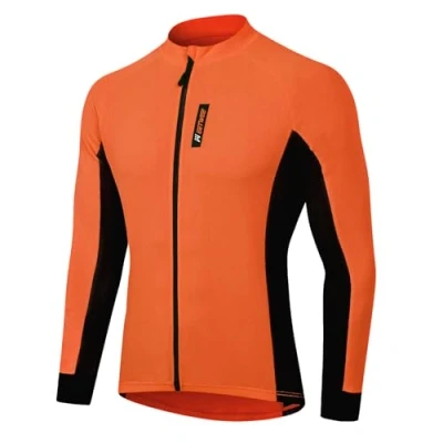Abbildung von MEETWEE Herren Radtrikot Fahrradtrikot Kurzarm/Langarm, Fahrradbekleidung Fahrrad Trikot T Shirt für Männer, Atmungsaktive Cycling Jersey Schnell Trocknen Radsport Bekleidung