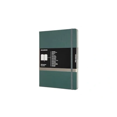 Abbildung von Moleskine Pro Notebook Professionelles Arbeitsnotizbuch (Hardcover mit Elastischem Verschluss, Extra Groß 19 x 25 cm, 192 Seiten) waldgrün