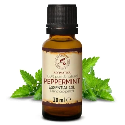 Abbildung von Pfefferminzöl 20ml Mentha Piperita Ätherisches Öl Minze Minzöl für Guten Schlaf Aromatherapie Aroma Diffuser Duftlampe Ätherische Öle Pfefferminz