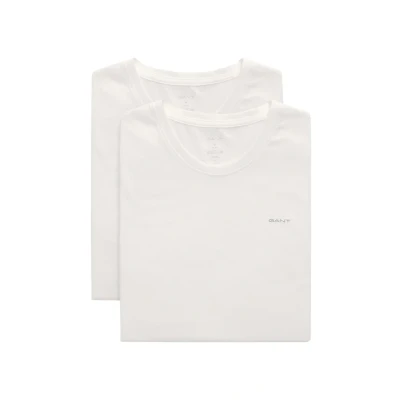 Abbildung von GANT 2PACK Nachtwäsche Shirt, Herren, Größe: Medium, White