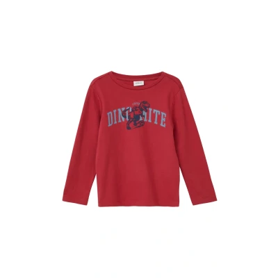 Abbildung von s.Oliver Junior Jungen 2171764 T Shirt Langarm, 3407, 128 134 Grande