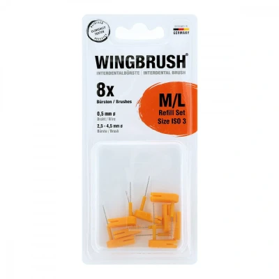 Abbildung von Wingbrush Refill set Interdentalb.iso 3 medius /large