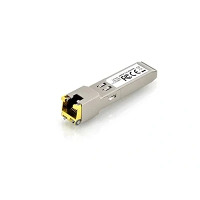 Abbildung von DIGITUS Gigabit SFP Modul für Cat 5 Kupfer Patchkabel, Mini GBIC, RJ45 Buchse, 1000BaseT, 100 Meter, 1.25 Gbit/s