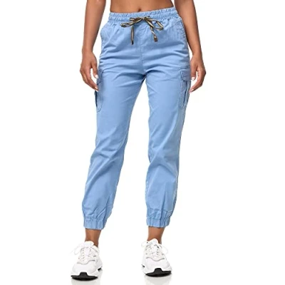 Abbildung von Tazzio Cargohose, Damen, Größe: Large, Blau