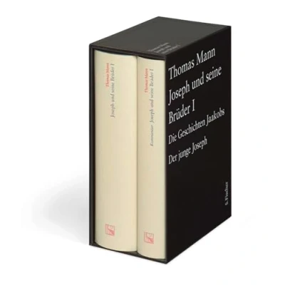 Abbildung von Joseph und seine Brüder I: Text Kommentar in einer Kassette