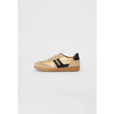 Abbildung von Gabor Sneaker low, Damen, Größe: 35, Caramel/gold/schw. Schuhe