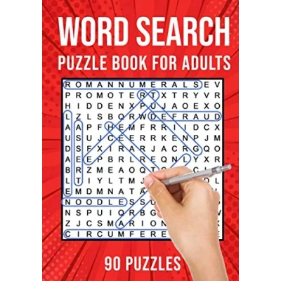 Abbildung von Word Search Puzzle Books for Adults: Wordsearch Activity Book 90 Puzzles (UK Version)
