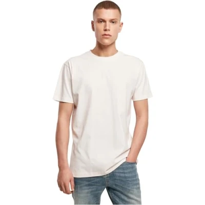 Abbildung von Build Your Brand Herren T Shirt Round Neck, Basic für Männer, Rundhalsausschnitt, Baumwolle