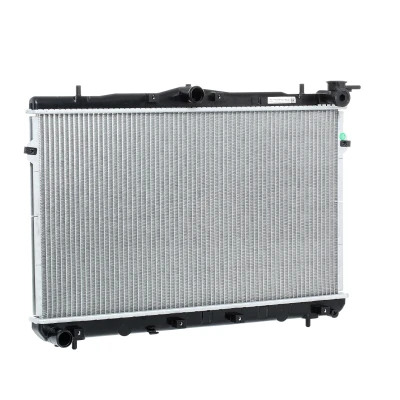 Abbildung von NISSENS 62298 Kühler, Motorkühlung Aluminium 375 661 17 Kühlrippen gelötet