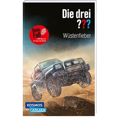 Abbildung von Die drei ??? Dein Fall: Wüstenfieber: Rasanter Mitratekrimi ab 10!