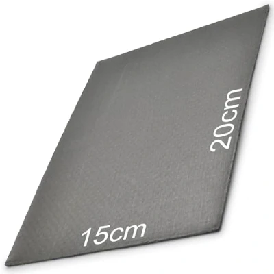 Abbildung von Easyboost Dichtungsbogen Dichtungsmaterial Metallgewebe Dicke 1,6mm 20x15cm für Zylinderkopf Auspuff Krümmer zum Ausschneiden Auto Motorrad Roller Rasenmäher Motorkettensäge Hohe Temperatur