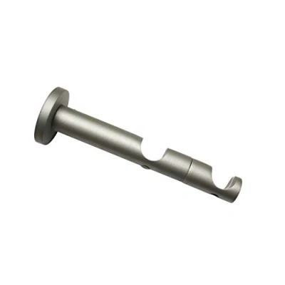 Abbildung von Gardinia Kombiträger 2 Lauf offen für Ø 19 mm silber 9/6 cm, Metall
