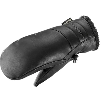 Abbildung von SALOMON Native Gore Tex Handschuhe Damen, Wetterschutz, Style, Einfach zu benutzen, Deep Black, L