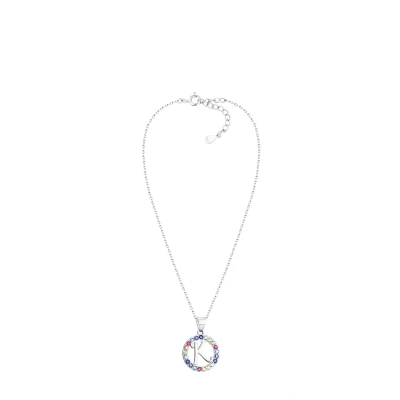 Abbildung von Sofia Milani Letter K Halskette, Damen, Größe: One Size, Silver