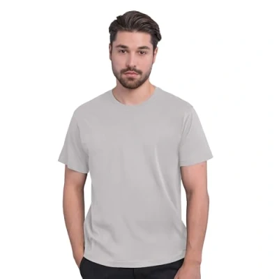Abbildung von HRM Herren Heavy Luxury Roundneck Tee I Fair Trade T Shirt mit Rundhalsausschnitt Nachhaltig &amp; aus 100% Bio Baumwolle