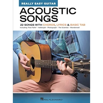Abbildung von Acoustic Songs Really Easy Guitar Series: 22 with Chords, Lyrics &amp; Basic Tab