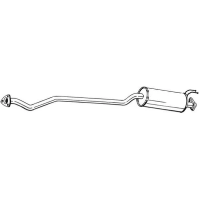 Abbildung von BOSAL 286 395 Mittelschalldämpfer HONDA: CIVIC 7 Hatchback