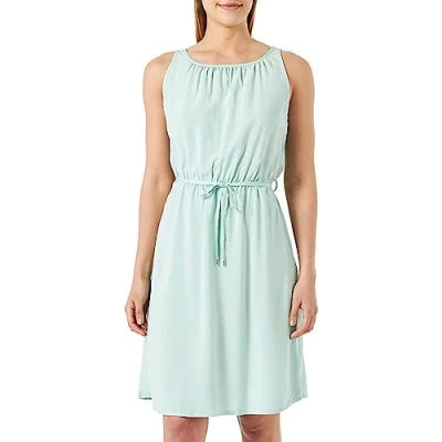 Abbildung von QS by s.Oliver EN À Fronces Freizeitkleid, Damen, Größe: 44, Pastelltürkis