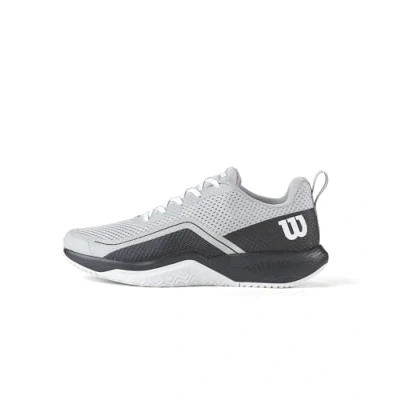 Abbildung von Wilson Rush Pro Lite Tennisschuh, Herren, Gr. 48, Blau/Dunkelgrau/Weiß (Pearl Blue/Ebony/White)