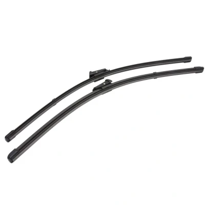 Abbildung von Scheibenwischer Valeo Silencio X.trm, Flat Blade Set 574384 vorne Rahmenlos Top Lock SKODA: Fabia 2, Roomster, Roomster Praktik