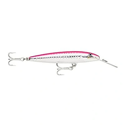 Abbildung von Rapala Countdown Magnum Angelköder Angelzubehör mit Abachiholz Konstruktion Salzwasser Spinnköder Lauftiefe 5.4 6.3m Fischköder 18cm, 70g Hergestellt in Estland Hot Pink UV