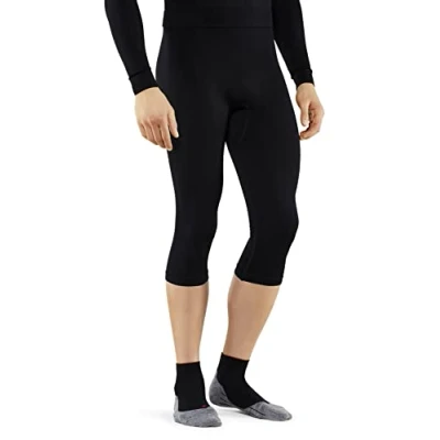 Abbildung von Falke Maximum WARM 3/4 Tights Functional Underwear FOR COLD TO VERY Conditions Unterhose lang black, Herren, Größe: XL, Black