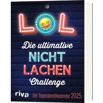 Abbildung von LOL Die ultimative Nicht lachen Challenge: Der Tagesabreißkalender 2025. besten Witze, Flachwitze und Scherzfragen. Mit Humor durch das Jahr. Seiten zum Abreißen