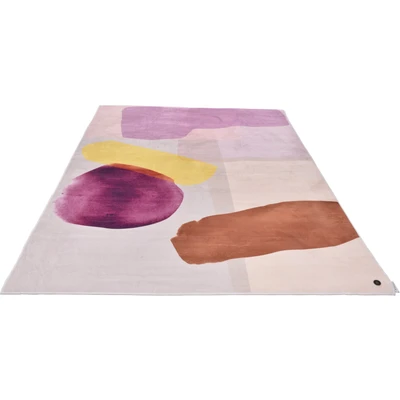 Abbildung von TOM TAILOR HOME Teppich »Shapes THREE«, rechteckig, 5 mm Höhe, Kurzflor, bedruckt, modernes Design