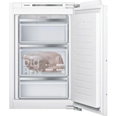 Abbildung von Siemens GI21VADD0 iQ500 Einbau Gefrierschrank/D / 140 kWh/Jahr 95 l/lowFrost/Big Box/LED Innenbeleuchtung/Flachscharnier