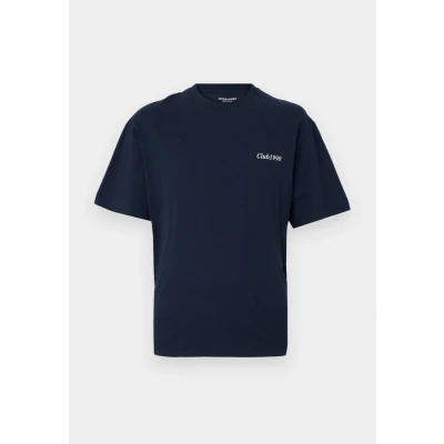 Abbildung von Jack &amp; Jones Jjebradley Graphic TEE O NECK Tshirt print, Herren, Größe: XS, Sky captain