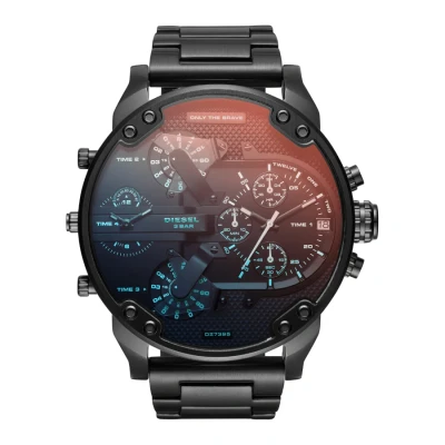 Abbildung von Diesel THE Daddies Series Chronograph, Herren, Größe: One Size, Schwarz ip