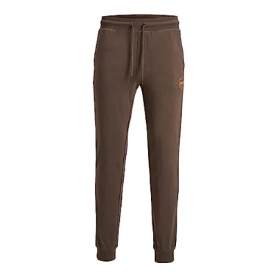 Abbildung von JACK &amp; JONES Herren Jpstgordon Jjshark Sweat Pants at Noos Jogginghose, Seal Brown, XL