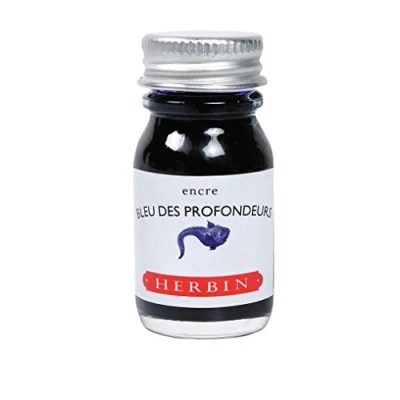 Abbildung von J.Herbin 11518T Tinteflakon (10 ml für Füller) 1 Stück dunkelblau