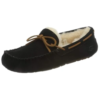 Abbildung von UGG Damen Dakota Slip on Slipper, Schwarz, 36 EU