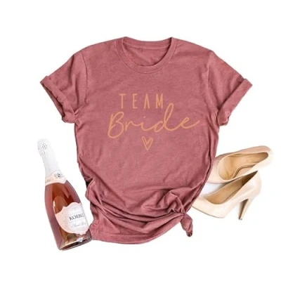 Abbildung von T Shirt Team Braut(Marine 2XL)
