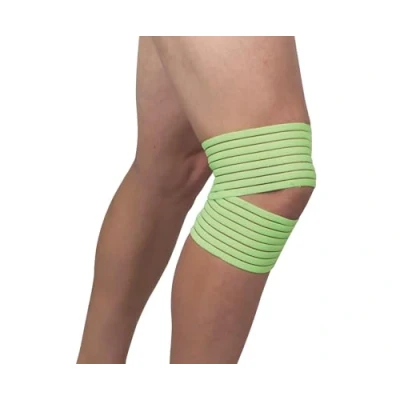Abbildung von Hydas Universal Bandage, recycelt, zuverlässiger Halt für Knöchel, Knie, Ellenbogen oder Handgelenk, umweltfreundlich, Material komplett aus recycelten Plastikflaschen, waschbar, Universalgröße