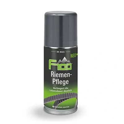 Abbildung von Dr. Wack F100 Riemen Pflege Spray 100ml I mit hoher Wasserabweisung für Keilriemen oder Zahnriemen Keilriemenspray mehr Lebensdauer