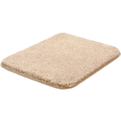 Abbildung von Grund Melange Badteppich, 100% Polyacryl, Beige, 50 x 60 cm