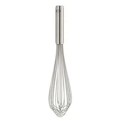 Abbildung von RÖSLE Schlagbesen Classic, hochwertiges Rührgerät mit stabilem Rundgriff, Gastronomie, Edelstahl 18/10, spülmaschinengeeignet, Länge 35 cm