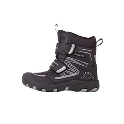 Abbildung von Kappa Unisex Kinder Blackpool Tex K Schneeschuh, Black Grey, 27 EU